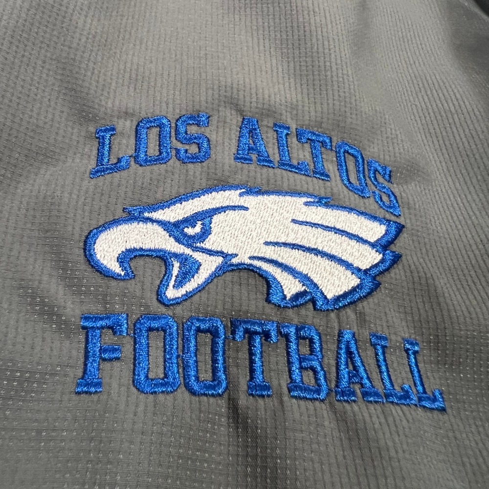 UNDER ARMOUR Pullover Mens Medium Grey Los Altos Football Quarter Zip - Picture 4 of 16